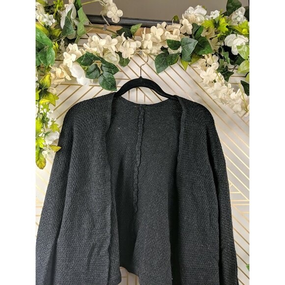 Brandy Melville Women's Caroline Cardigan Knit Grey Gray Open Front ONE SIZE - Picture 3 of 6